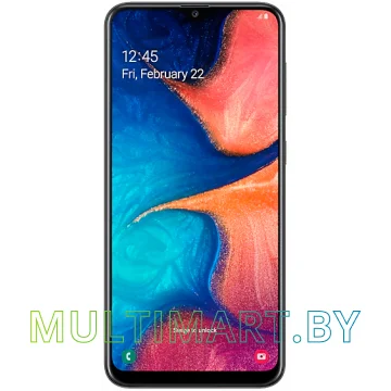 Смартфон Samsung Galaxy A20 3GB/32GB (черный)